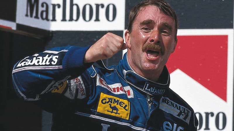 Pilotes de course les plus riches - Nigel Mansell