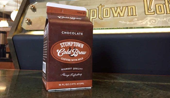 Strongest Coffee Products World - Stumptown Cold Brew Chocolate & Milk