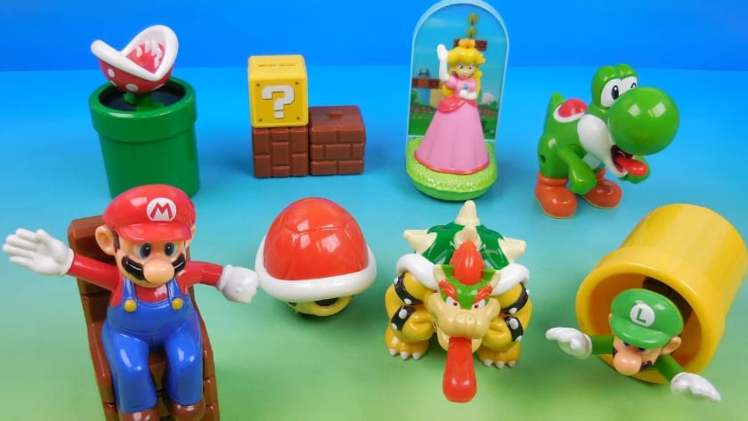 Les jouets Happy Meal les plus chers - Mario (1994 et 1998)