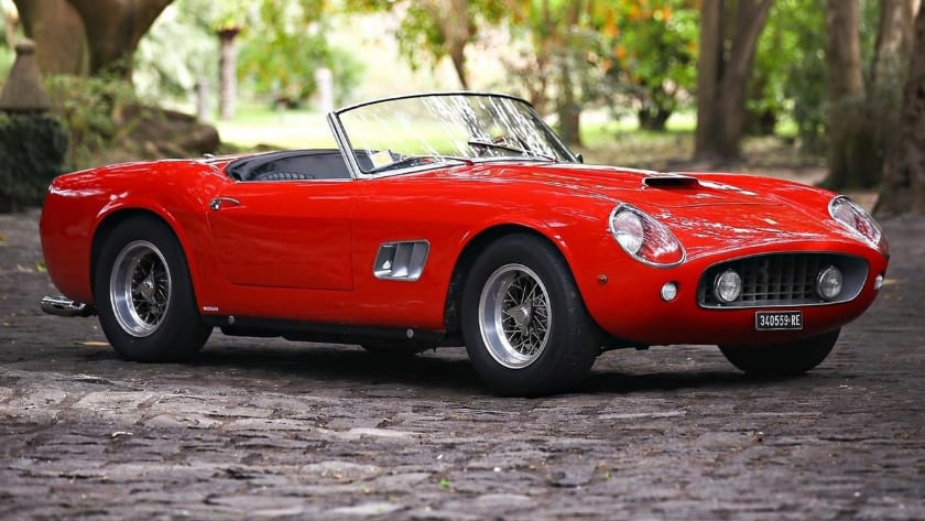 Ferrari les plus chères - Ferrari 250 GT SWB California Spider de 1961