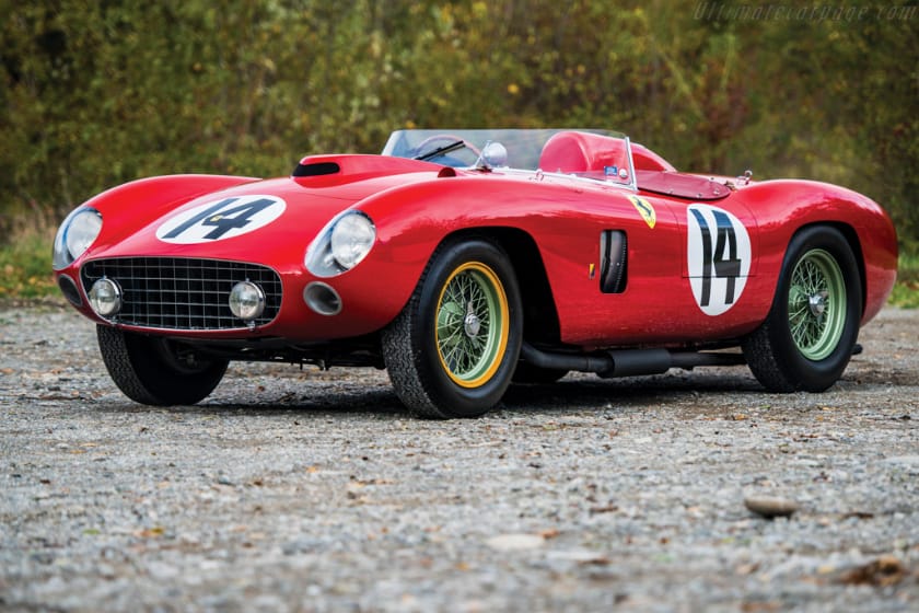 Ferrari les plus chères - 1956 Ferrari 290 MM Scaglietti Spider