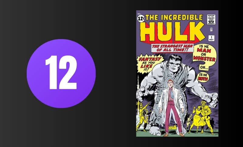 Bandes dessinées les plus chères - Incredible Hulk # 1