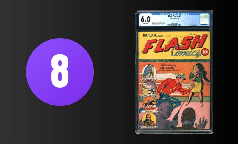 Bandes dessinées les plus chères - Flash Comics # 1