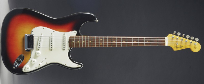 Guitares les plus chères - Bob Dylan's Newport Folk Festival 1964 Fender Stratocaster