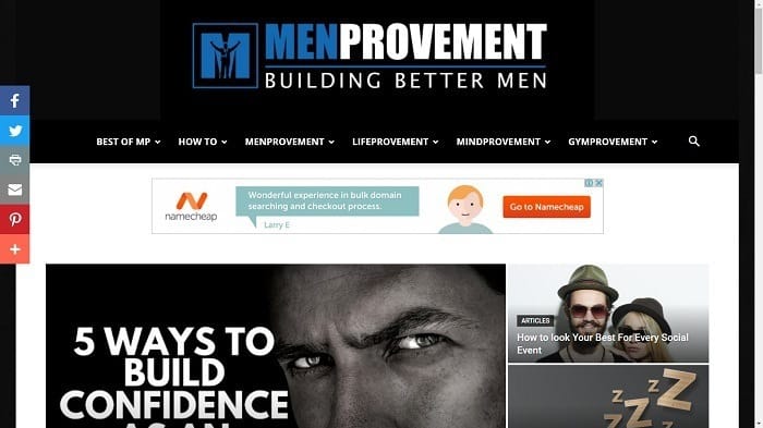 Meilleurs blogs de motivation - MenProvement