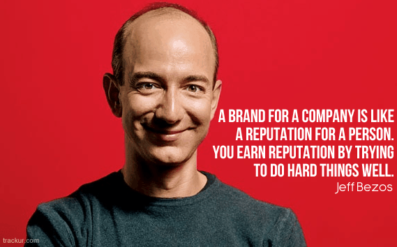 Jeff Bezos Meilleure citation de biographies d'entrepreneurs